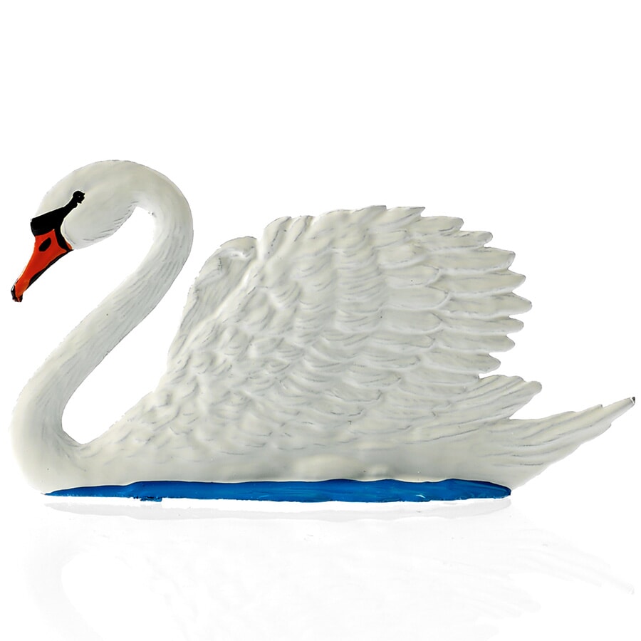 Pewter White Swan
